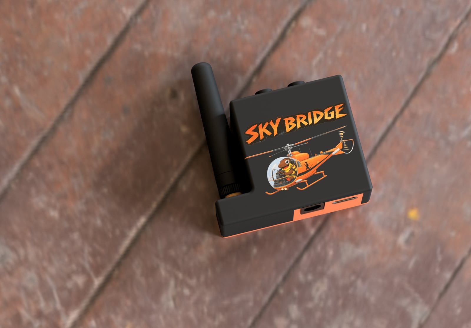 Overhead view of Sky Bridge